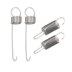 Generic 793604 Governor Spring（2pcs） and 799179 Spring（2pcs） Replacement Compatible with B-Riggs and St-ratton Lawn Mower/Governor Parts, black