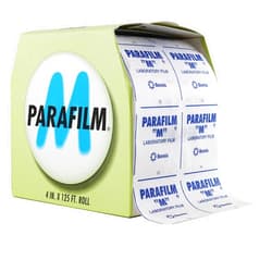 RPI Parafilm M Laboratory Sealing Film, 4 inch x 125 Foot Roll