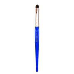 Bdellium Tools Professional Makeup Brush - Golden Triangle 758 Large Smudge - With All Vegan and Soft Synthetic Fibers, For Creating a Smoky Eye Effect (Blue, 1pc)