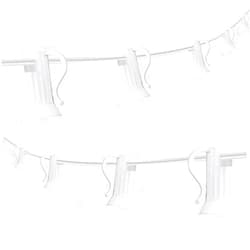 Encoidoz 100FT C9 Light String Christmas Stringer, E17 Light Sockets 12