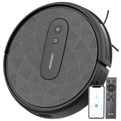 AIRROBO Robot Vacuum, 2800Pa Powerful Suction, Smart Navigation, App & Remote Control, 120 Mins Runtime, Anti-Collision & Anti-Drop, for Hard Floor/Carpet/Pet Hair