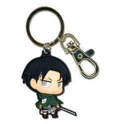 Great Eastern Entertainment Attack On Titan SD Levi PVC Keychain