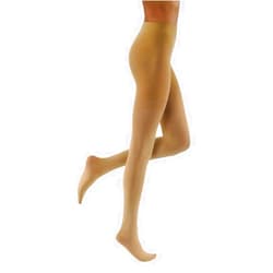 JOBST Relief Waist High Graduated Compression Stockings, 20-30 mmHg - Comfortable Unisex Design - Closed Toe, Beige, Medium