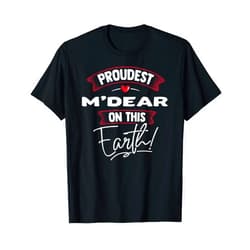Mother's Day Gift Mom Shirt Gifts Strong Women Proudest M'Dear On This Earth Mothers Day Tshirt Gift T-Shirt