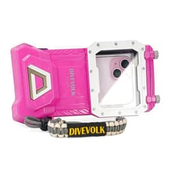 DiveVolk SeaTouch 4 Max Plus Underwater Smartphone Housing - Dreamy Pink