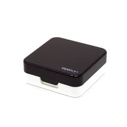 Honbay Fashion Travel Contact Lens Case Kit Mini Contact Lens Box with Mirror (Black)