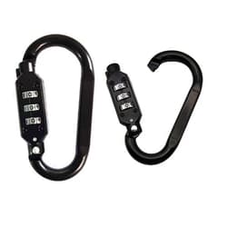 MyyYiTar Large 3-Inch Carabiner with Built-in 3-Digit Combination Lock – Durable Zinc Alloy, Keyless Security for Everyday Use