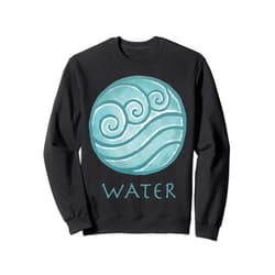 Nickelodeon Avatar: The Last Airbender Painted Water Element Sweatshirt