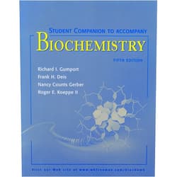 By Richard I. Gumport (Author), Frank H. Deis (Author), Nancy Counts Gerber (Author), Ii Roger E. Koeppe (Author) & 1 more Student Companion to Accompany Biochemistry, 5th Edition