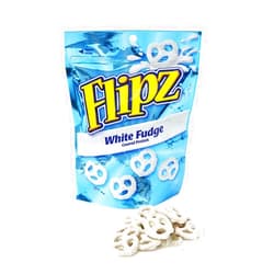 Godiva Chocolatier Flipz Chocolate Covered Pretzels, White Fudge, 7.5 Ounce (Gift Pack of 8)
