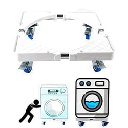 Yaegoo Multi-Functional Movable Base Furniture Dolly Size Adjustable for Washing Machine, Dryer and Refrigerator (4 Wheels)
