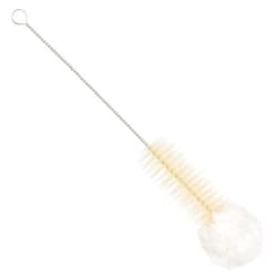 Redecker Natural Pig Bristle and Cotton Cleaning Brush, 12-5/8-Inches