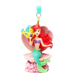 Disney Store Official Ariel Sketchbook Ornament, The Little Mermaid, Christmas Tree Decoration Suitable for Hanging or Freestanding, 7.5cm / 3