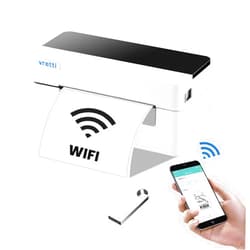 vretti Wi-Fi Thermal Label Printer - Wireless Shipping Label Printer for Small Business & Package - D463B 4x6 Label Printer Compatible with Etsy Ebay Amazon Shopify USPS iPhone Android Window Mac