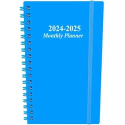 Heveboik 2024-2025 Monthly Planner - July 2024 - December 2025, Two Pages Per Month, 18 Monthly Calendar/Planner with Tabs, Strong Twin-Wire Binding, Inner Pocket, 3.75