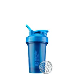 BlenderBottle Classic V2 Shaker Bottle Perfect for Protein Shakes and Pre Workout, 20-Ounce, Ocean Blue