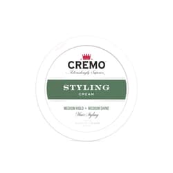 Cremo Hair Styling Cream, Barber Grade, Medium Hold, Medium Shine Hair Products, 4 Oz