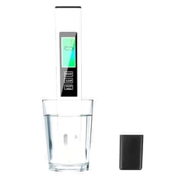 AMMZO 2024 TDS Meter,Accurate and Reliable,Water Testing Kits for Drinking Water,Professional Water Meter,TDS, EC & Temp Meter 4 in 1(White)