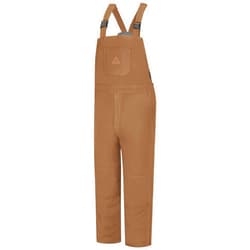 Bulwark Flame Resistant 11 oz Cotton/Nylon Excel FR ComforTouch Deluxe Insulated Bib Overall with Two Large Hip Pockets