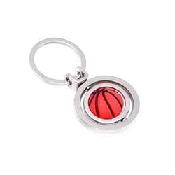 Kefley Rotatbale Basketball Soccer Golf Ball Keychains for Boys Girls Womens Mens Ball Related Gift for Birthday Christmas Souvenir