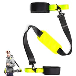Gradient Fitness Shoulder Ski & Pole Carrier Strap, Snowboard & Downhill Skis Strap