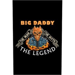 By Missy Hanson (Author) Notebook Planner Mens Big Daddy The Man The Myth The Legend pretty pretty: Work List, Lesson, Do It All,6x9 in , Financial, Hour, Stylish Paperback, Weekly