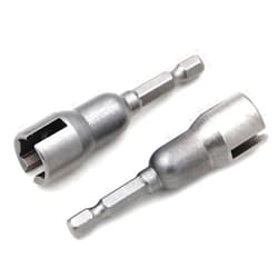 Yorkplace 2PCS Power Wing Nut Driver Set, Wing Nut Drill Bit Socket Wrenches Tools Set,1/4