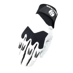 Heritage Performance Gloves, Polo Pro Glove, Size 9, White/Black