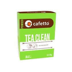 Cafetto Organic Tea Maker Cleaner Pack of 12x10g Sachets – Coffee and Tea Stain Remover - Cleaner for Breville, Keurig, Delonghi, Nespresso and Other Brands Teapots and Tea Cups - Descaling Solution