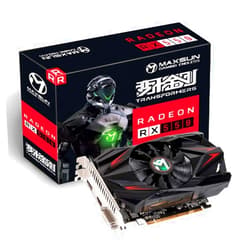 maxsun AMD Radeon RX 550 4GB GDDR5 ITX Computer PC Gaming Video Graphics Card GPU 128-Bit DirectX 12 PCI Express X16 3.0 DVI-D Dual Link, HDMI, DisplayPort