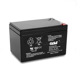 Casil 12 Volt 12 Amp F2 Sealed Lead Acid AGM Rechargeable 12v 12ah Deep Cycle Battery CA12120