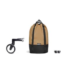 Stokke BABYZEN YOYO Bag, Toffee - Provides Additional, Sturdy Storage on The YOYO2 Stroller - Includes Wheel Base & Hooks