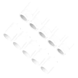 MECCANIXITY 5PCS Conduit Adaptor Male PVC Lock Nut for 25mm Tube Dia Seal Connect for Conduit Box DIY Project