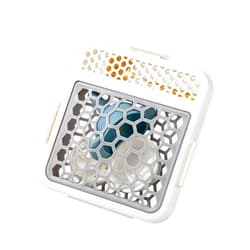 HOZETOKE Dishwasher Basket for Small Item, Silicon Mesh Basket for Clean, Store and Organize Pacifiers Accessories & Baby Bottle Parts, BPA-free