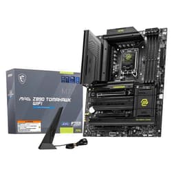 MSI MAG Z890 Tomahawk WiFi Gaming Motherboard (Supports Core Ultra Series 2 Intel Processors, LGA 1851, DDR5, PCIe 5.0, M.2, SATA, 5Gbps LAN, USB Type-C, Wi-Fi 7, Bluetooth 5.4, Thunderbolt 4, ATX)