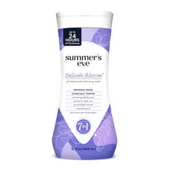 Summer's Eve Delicate Blossom Daily Refreshing All Over Feminine Body Wash, Removes Odor, Feminine Wash pH Balanced, 15 fl oz