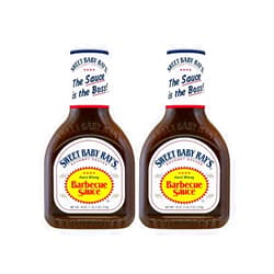 Ljj Sweet Baby Rays BBQ Sauce, 18 Oz (2 Pack)