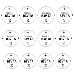Enerpe B3V 1A Replacement Battery High Capacity Compatible with High Tech Electronic Collars of MS-4 and MS-5 Pack of 12