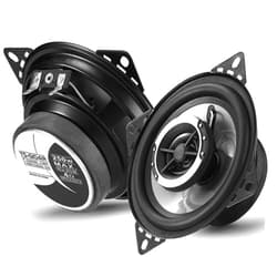 Suacopzar 4 Inch 2-Way Coaxial Car Speakers, Max 250W RMS 60W Car Audio Speakers, Vehicle Coaxial Speakers, 4Ohm Universal Car Stereo Speakers for Audio Car Door Speakers Replacement (Pair)