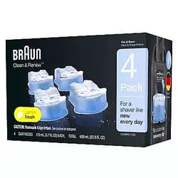 Braun Clean & Renew Refill Cartridges CCR - 4 pack CCR4