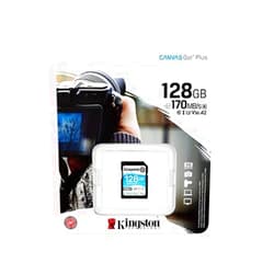 Kingston Canvas Go Plus UHS-I SD Card,128GB
