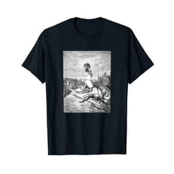 Gustave Dore The Bible David and Goliath David and Goliath Gustave Dore Biblical Romanticism Art T-Shirt