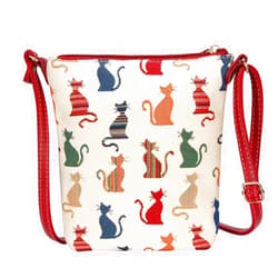 Signare Tapestry Cross-body Satchel Bag/Lightweight Purse