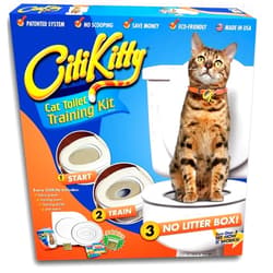 CitiKitty As Seen on Shark Tank Cat Toilet Training Kit One Pack