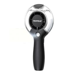TriPole Misting Fan Portable Handheld Fan with Mist, 4000mAh Rechargeable Personal Mister Fan with 40ml Water Tank, High-Speed Airflow Mini Water Spray Fan for Outdoor Trip Travel Park Beach Camping
