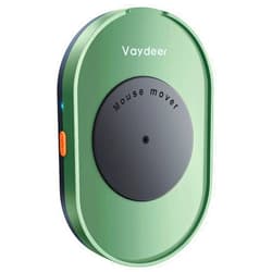Vaydeer Undetectable Mouse Mover, M4 Mouse Jiggler Device with ON/Off Switch, Driver-Free Shaker Wiggler Mouse Movement Simulation for Computer Awakening, Gift Ideal for Men/Women (Dark Green)