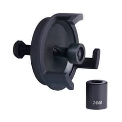 Orion Motor Tech Harmonic Balancer Puller for Engine Balancer Removal Replacement, LS Crank Pulley Puller Compatible with GM Chrysler Jeep Dodge, Harmonic Damper Puller with 24MM Socket