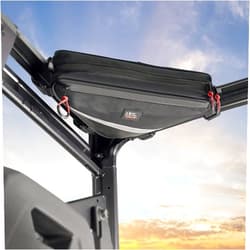 KEMIMOTO UTV Roll Bar Triangle Storage Bag, Water Resistant Universal Roof/Door/Side Armrest Bag Compatible with Most UTV, Road and Mountain Bikes