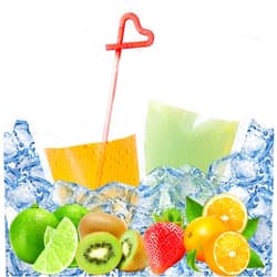 AHSNYLC Drink Pouches For Adults Alcohol - AHSNYLC Drink Pouches With Straws,Freezable Juice Pouch,Clear Plastic Halloween Blood Bag For Cold & Hot Drinks Cocktail Liquor Liquid Smoothie Party 25PCS