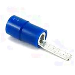 Thomas & Betts KN14-10BL-M, Blade Terminal 14-16AWG Copper Blue 20.8mm (50 Items)